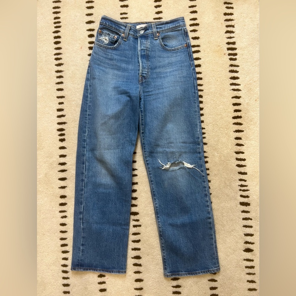 Levi’s Ribcage straight jeans